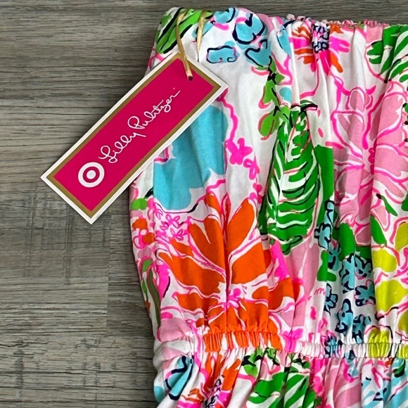 NWT Lilly Pulitzer Target Sleeveless Floral Maxi Dress Sz SP - Picture 5 of 10